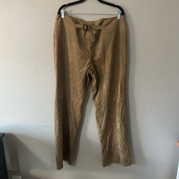 Vintage Liz Claiborne Faux Suede Straight Leg Pants Size 14 - Picture 5 of 8